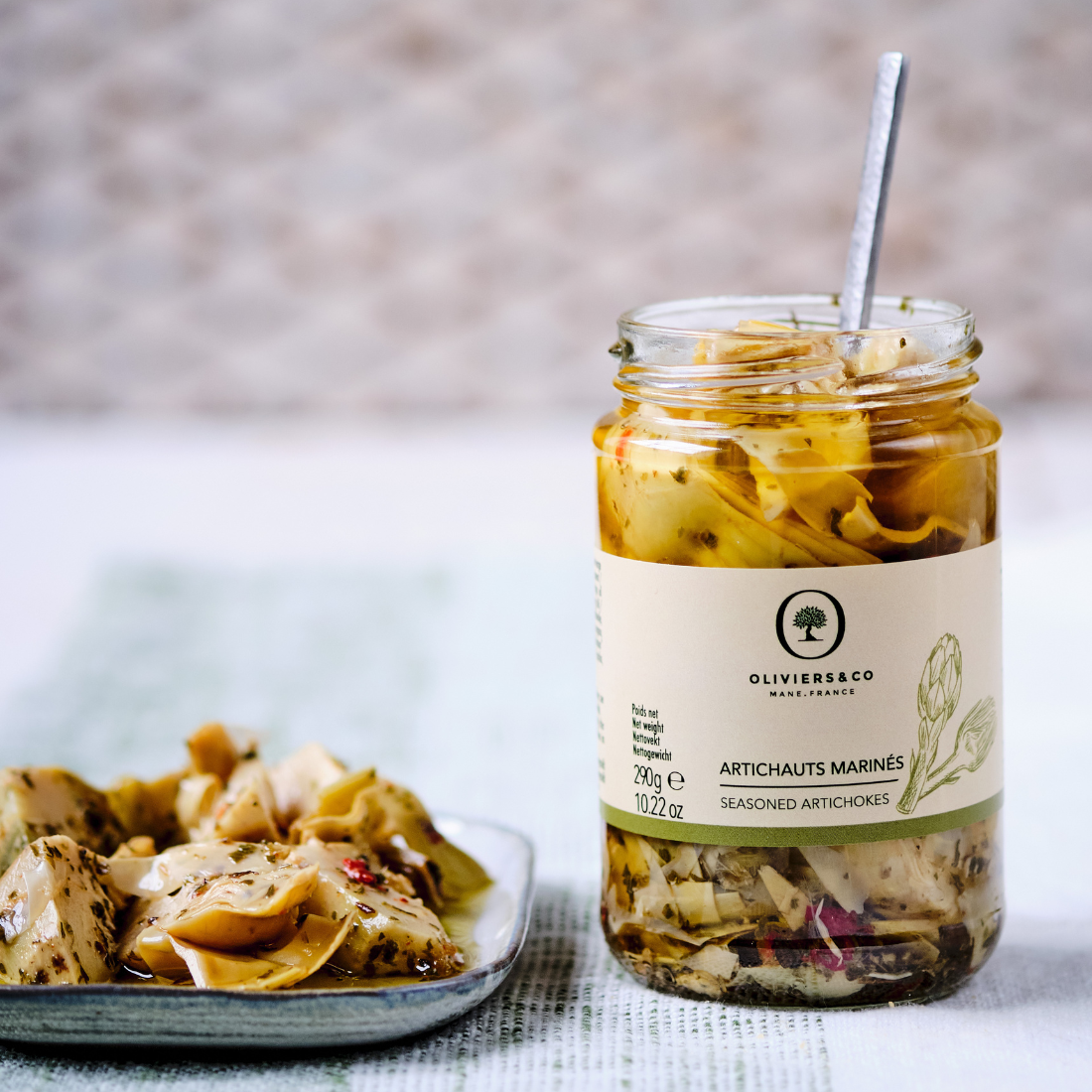 Bocal d'artichauts marinés - 290 g