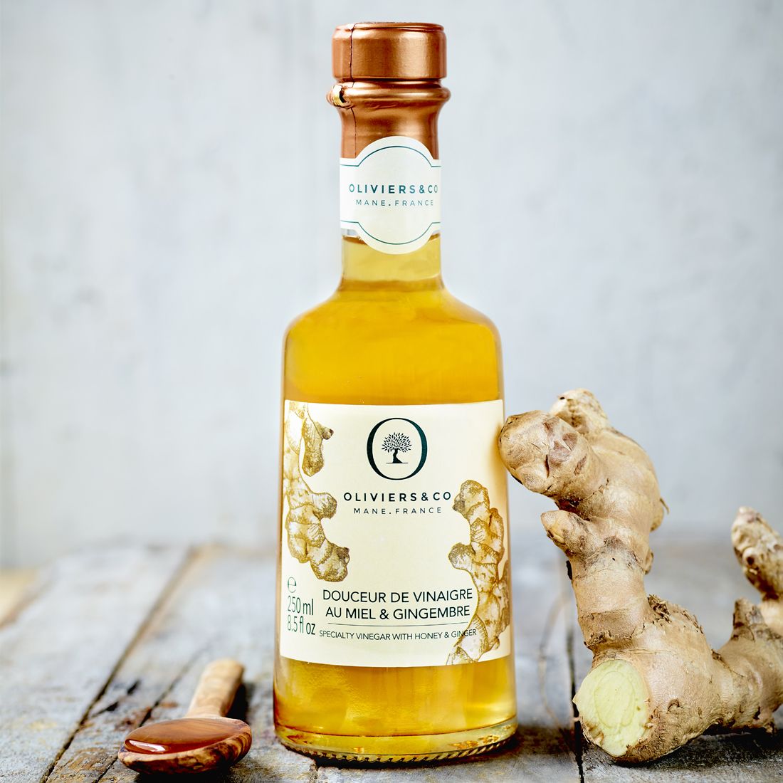 Douceur de vinaigre au miel & gingembre - 250 ml