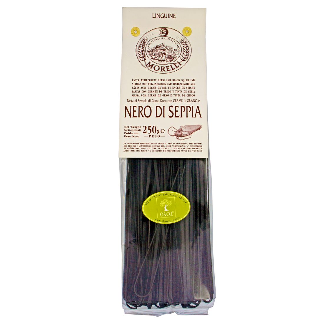 Linguine à l'encre de seiche - 250 g