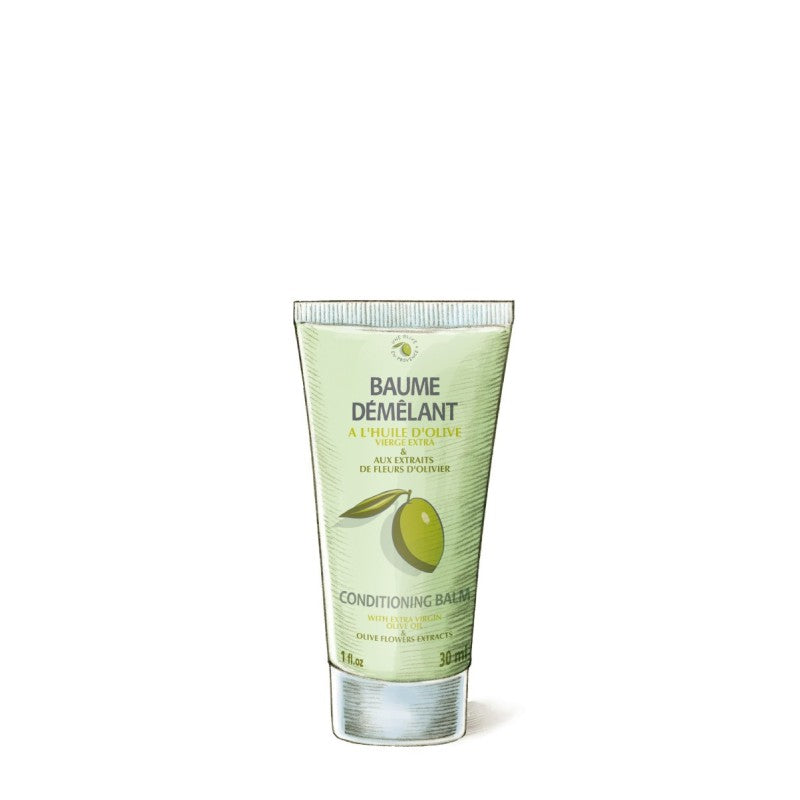 Une Olive en Provence - Mini baume démêlant à l'huile d'olive - 30 ml