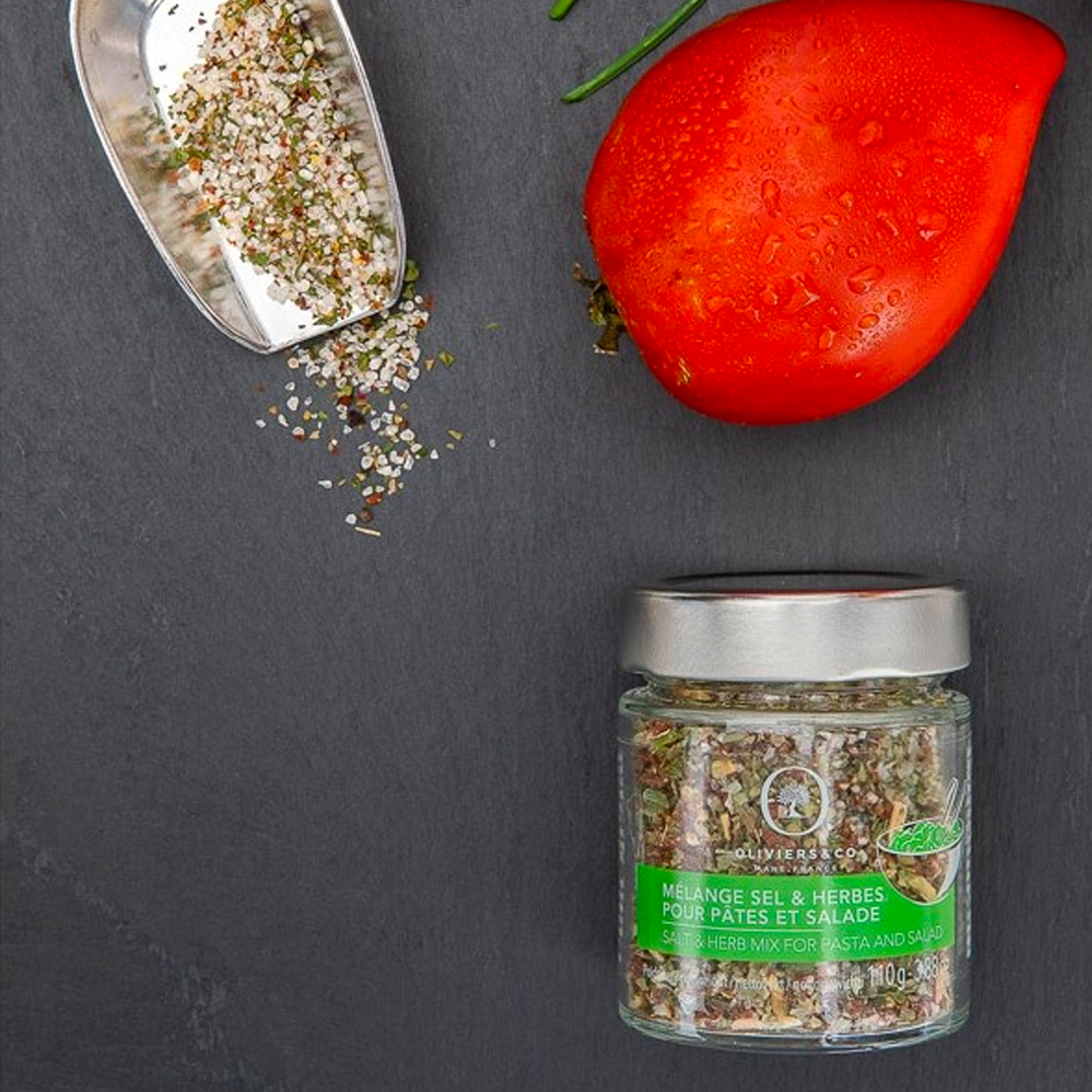 Mélange sel & herbes - Pour pâtes & salades - 110 g