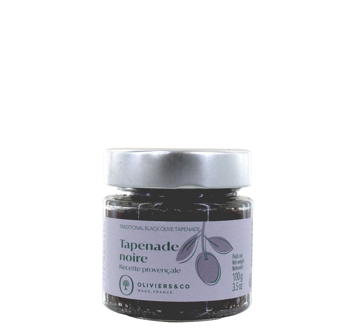 Tapenade d'olives noires - 100 g