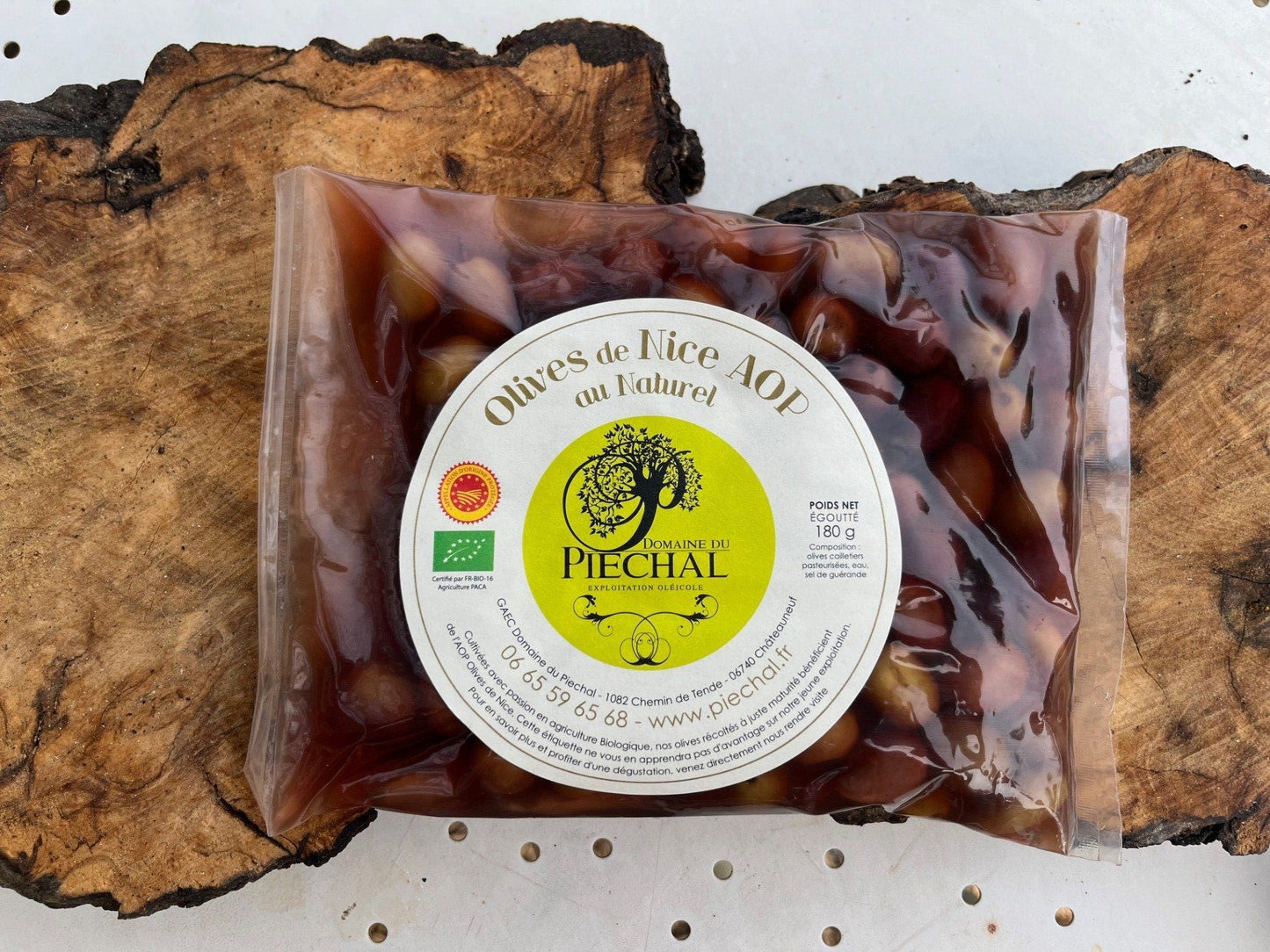 Domaine du Piechal - Sachets d'olives de Nice - AOP