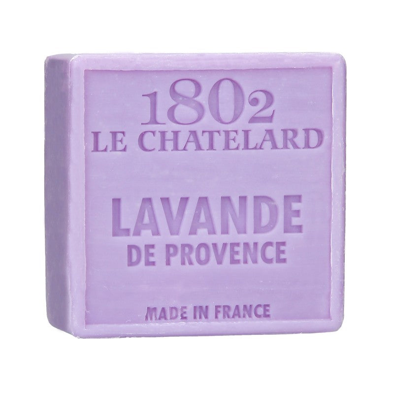 Le Chatelard 1802 - Savon carré sans huile de palme - Lavande de Provence - 100 g