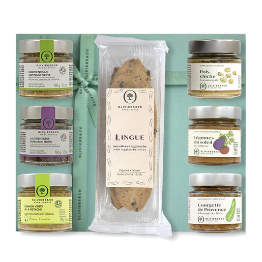 Coffret - Apéro sous l'olivier - 700 g
