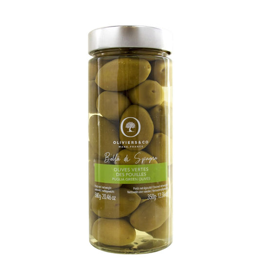 Olives vertes des Pouilles - Bella di Spagna - 580 g