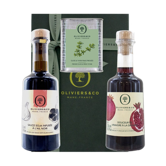 Coffret marinade à l'ail noir - 500 ml