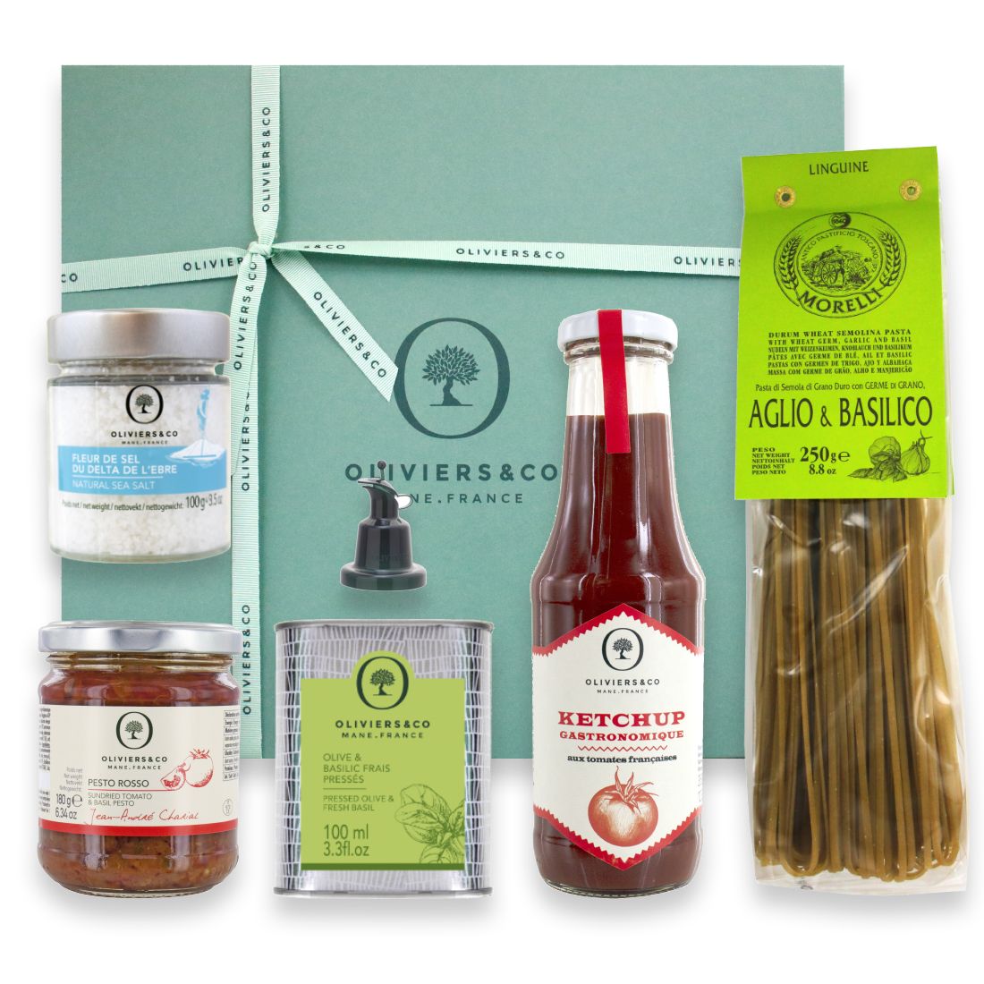 Coffret pasta basilico - 880 g