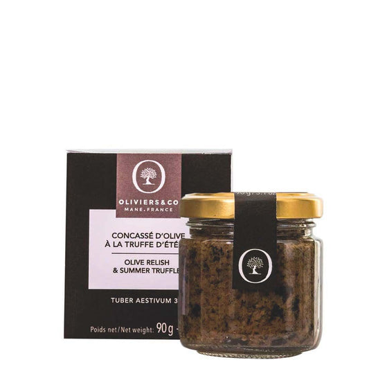 Concassé d'olive & truffe d'été - Tuber Aestivum Vitt 3% - 90 g
