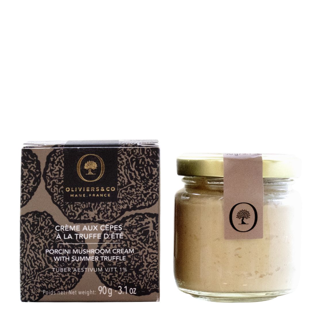 Crème aux cèpes - Truffe d'été (Tuber Aestivum Vitt 1%) - 90 g