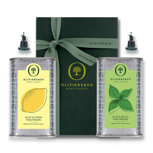 Coffret duo aromatique - Basilic & citron - 250 ml*2
