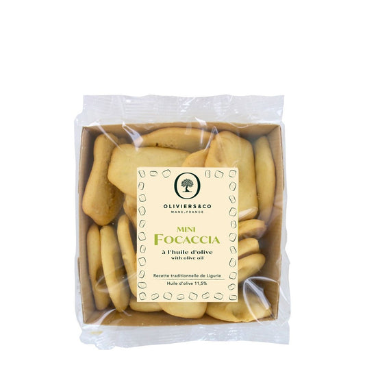 Mini focaccia à l'huile d'olive 11,5% - 120 g