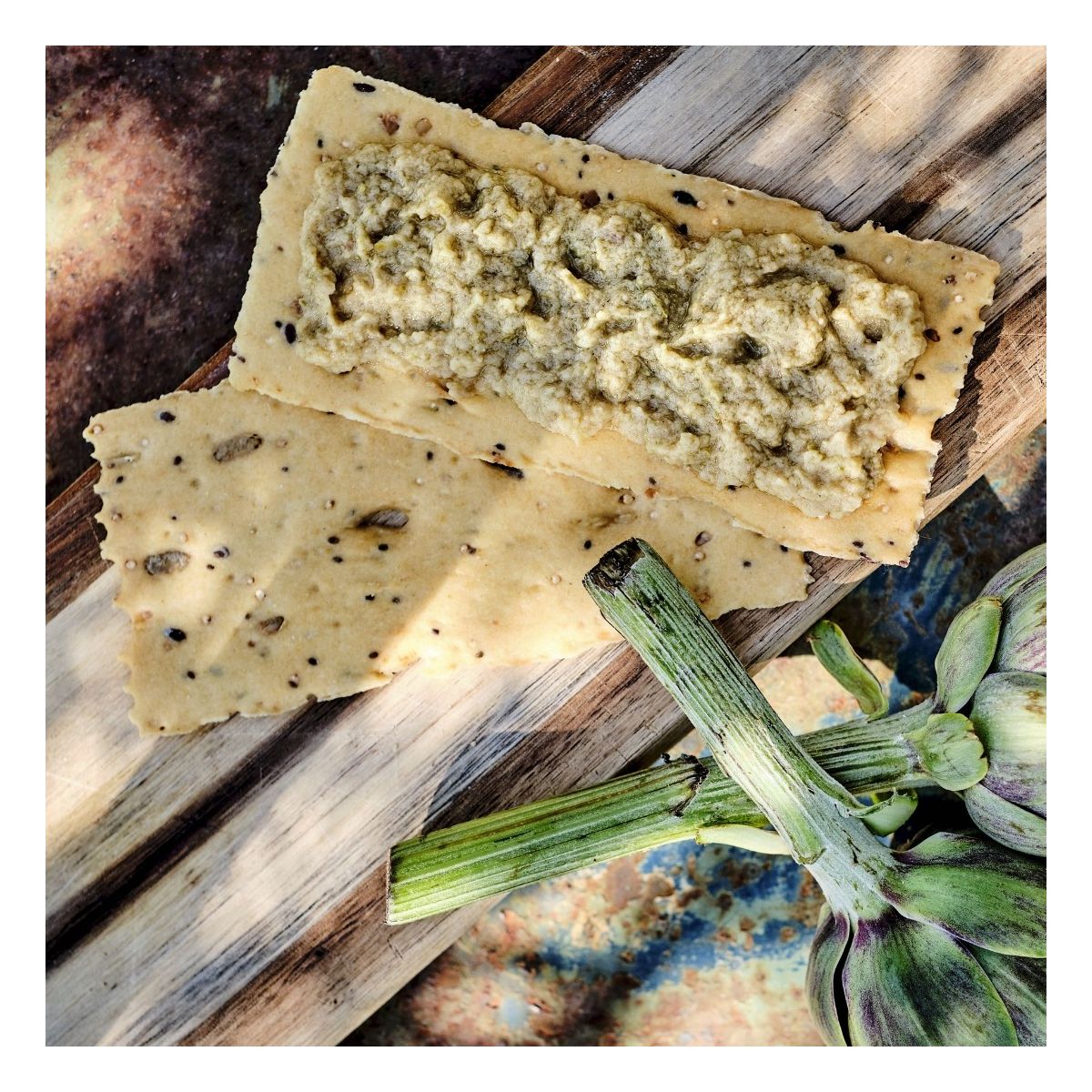Focaccia aux éclats de graines - 75 g
