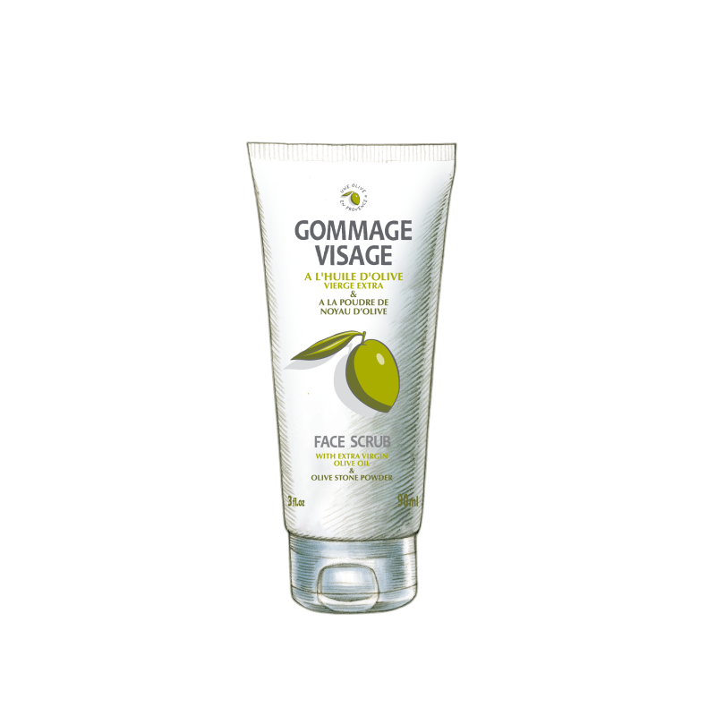 Une Olive en Provence - Gommage visage à l'huile d'olive - 90 ml