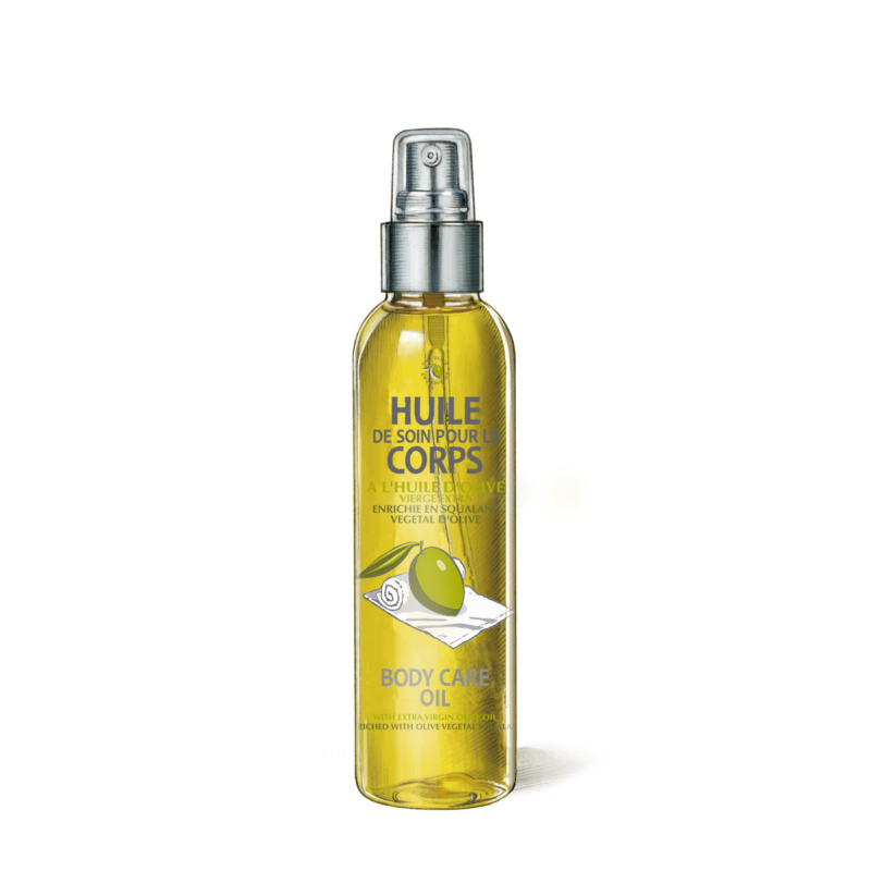 Une Olive en Provence - Huile de soin pour le corps à l'huile d'olive - 150 ml