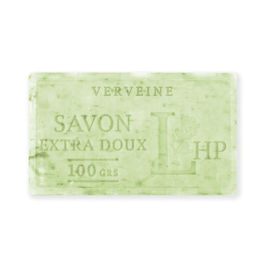 - Savons carrés sans huile de palme - Citron verveine - 100 g