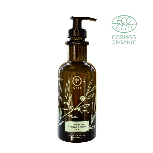 Lotion à l'huile d'olive - Mains - Bio - 250 ml