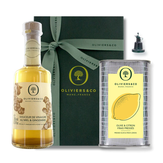 Coffret méli mélo - Citron & miel gingembre - 500 ml