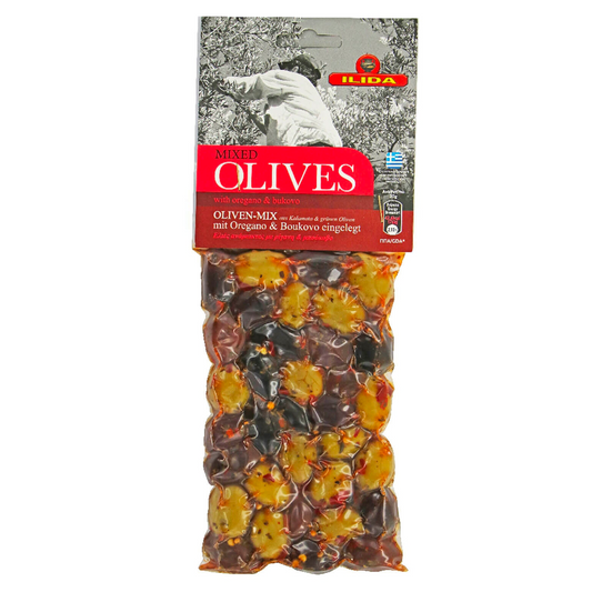 Mix olives vertes & noires - 150 g