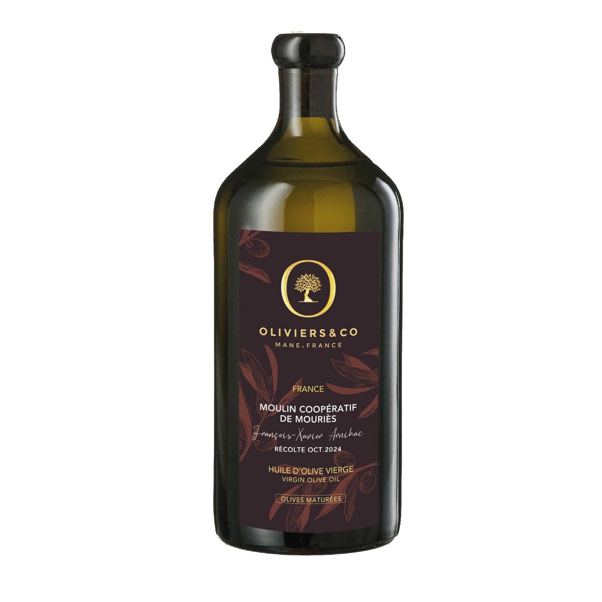 Huile d'olive Moulin de Mouries - AOP Baux-de-Provence - France - 500 ml