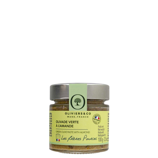 Olivade verte & amande - Recette des chefs Pourcel - 100 g