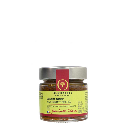 Olivade noire & tomates séchées - Recette du Chef Charial - 100 g