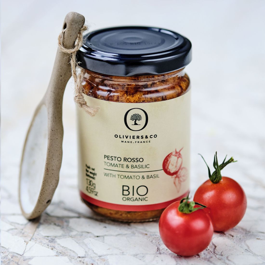 Pesto rosso - Bio - Tomates & basilic - 180 g