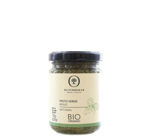 Pesto verde bio - Basilic - 130 g