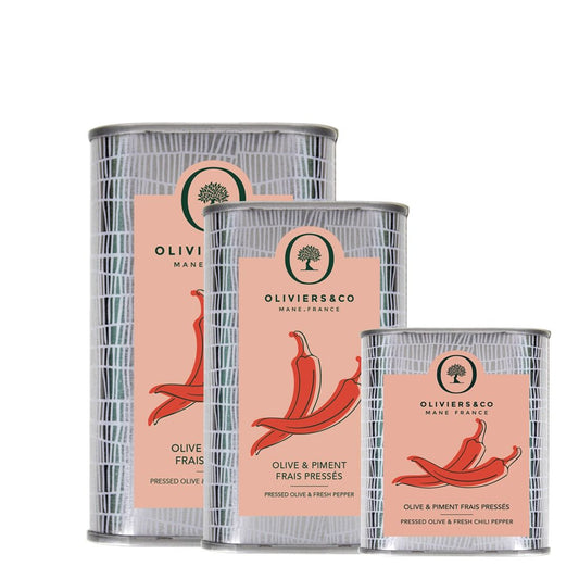 Huile d'olive & piment frais pressés