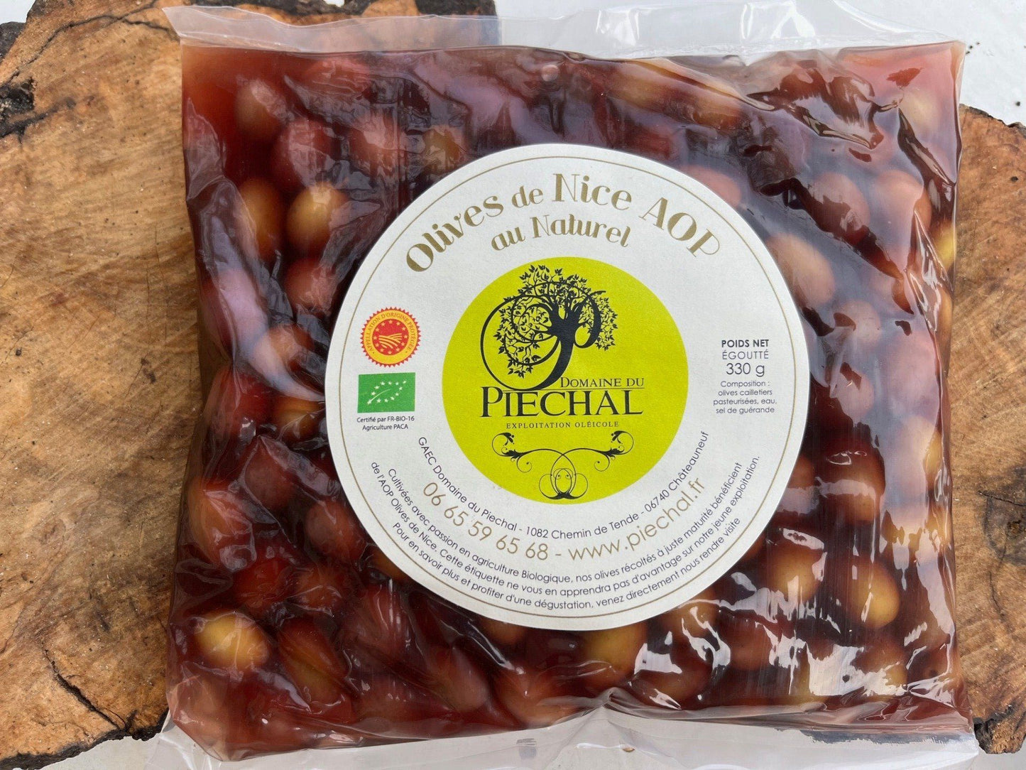Domaine du Piechal - Sachets d'olives de Nice - AOP