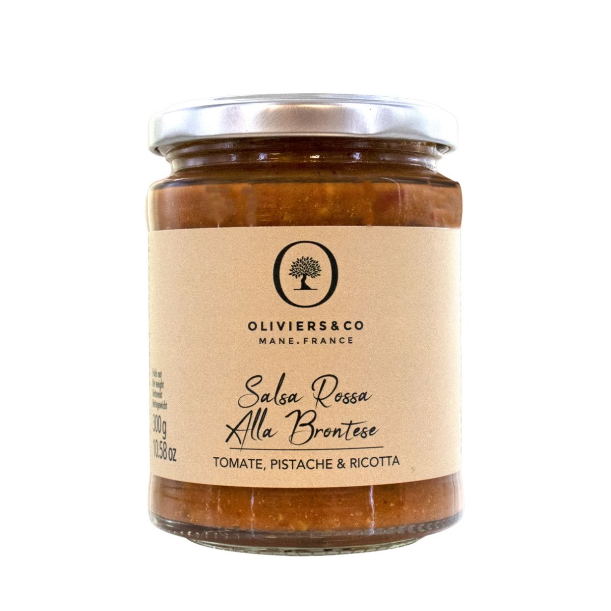 Sauce Brontese - Tomate pistache & ricotta - 300 g