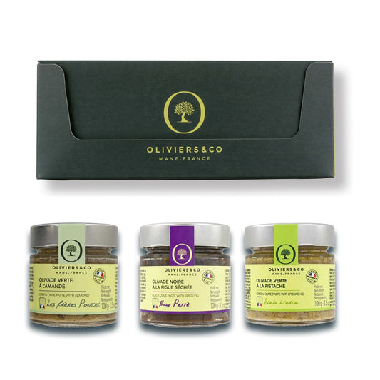 Coffret trio olivades - Saveurs d'automne - 300 g