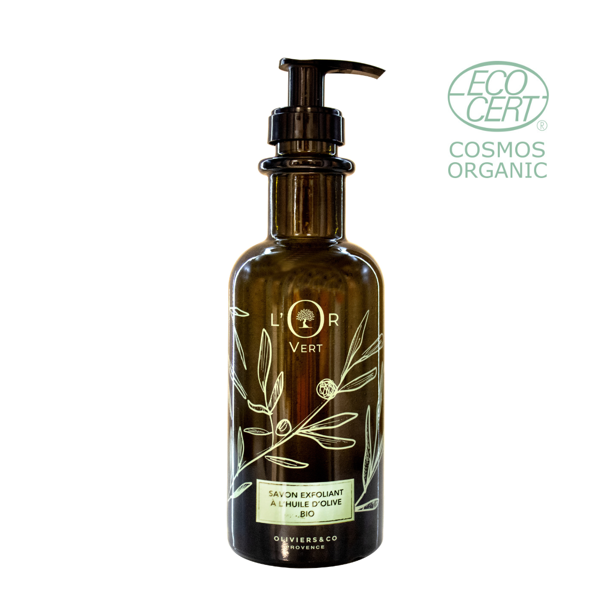 Savon exfoliant à l'huile d'olive - Bio - 250 ml