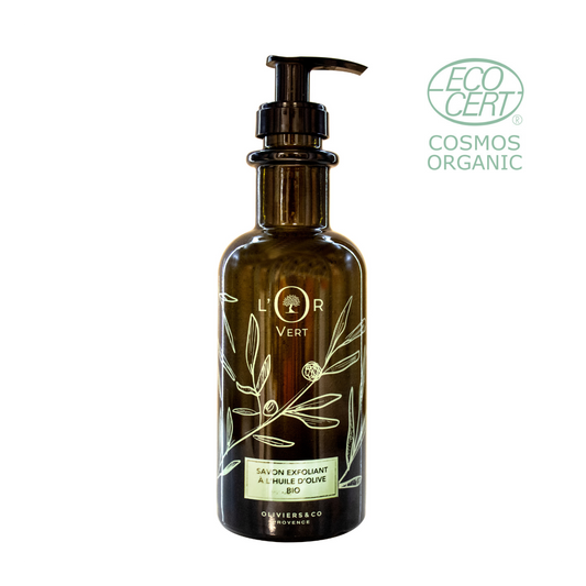 Savon exfoliant à l'huile d'olive - Bio - 250 ml