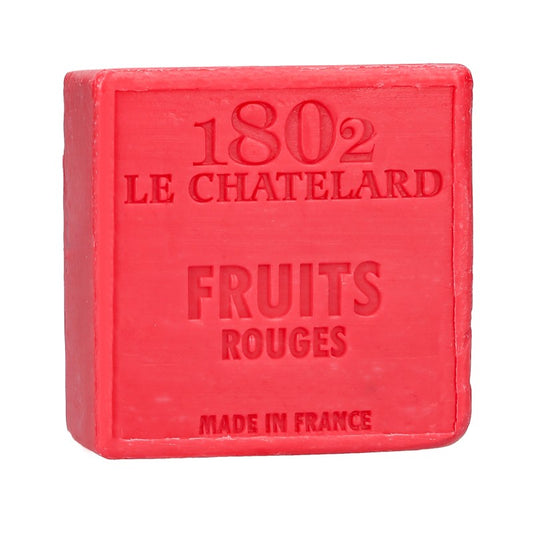 Le Chatelard 1802 - Savon carré sans huile de palme - Fruits rouges - 100 g