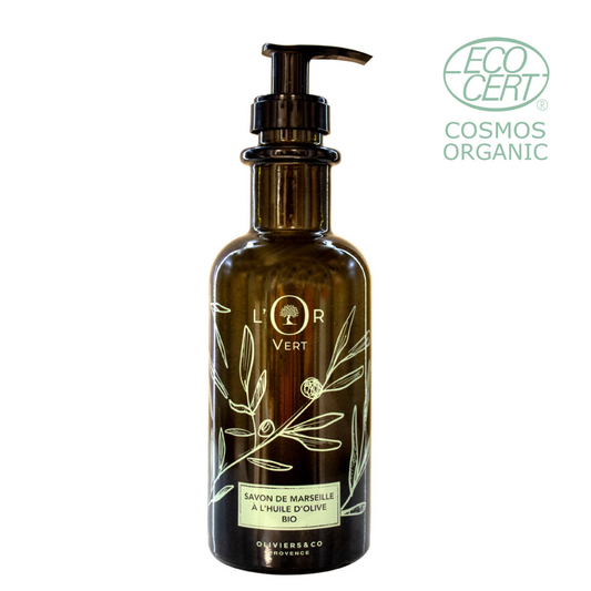 Savon de Marseille liquide pour les mains - Huile d'olive bio - 250 ml