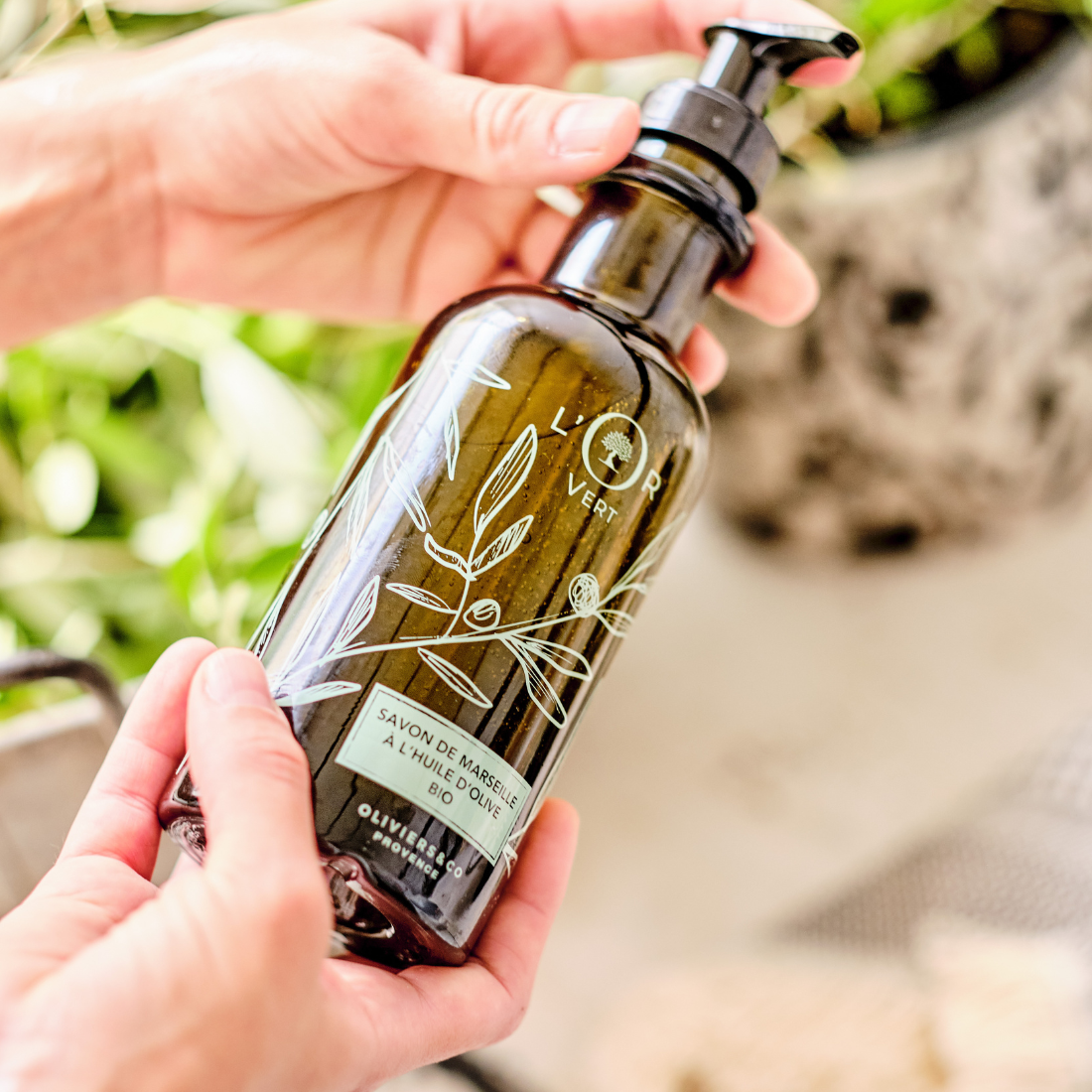 Savon de Marseille liquide pour les mains - Huile d'olive bio - 250 ml