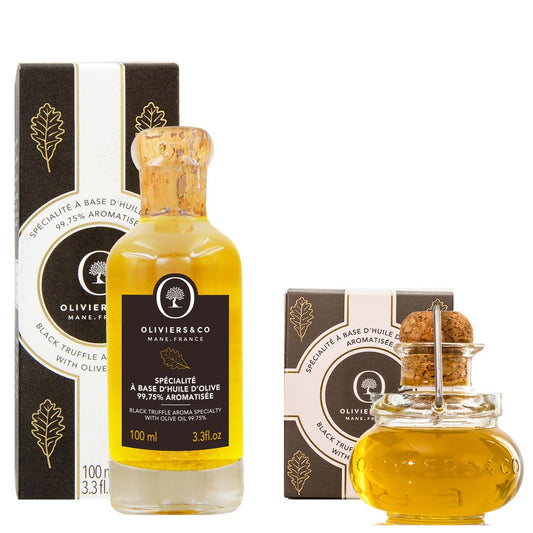 Huile d'olive vierge extra (99,75%) & truffe noire