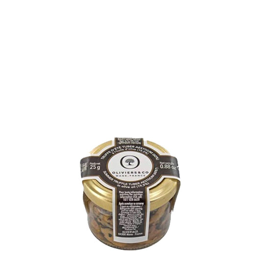 Truffe d'été - Tuber Aestivum 60% & huile d'olive 19,5% - 25 g