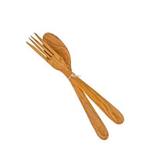 Couverts à salade - Bois d'olivier