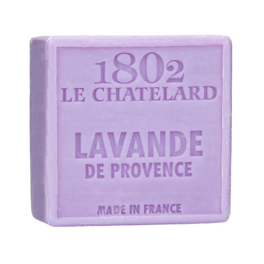 Le Chatelard 1802 - Savon carré sans huile de palme - Lavande de Provence - 100 g